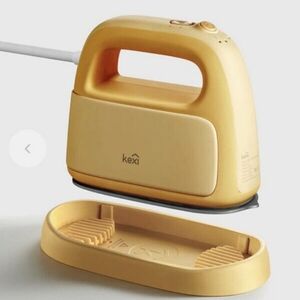 Kexi P1 Handheld Garment Steamer Yellow NWOT
